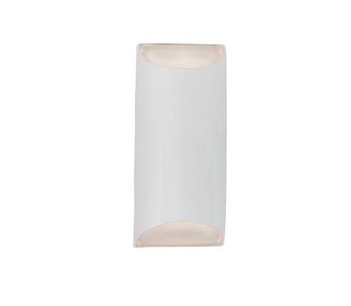 Ambiance LED Wall Sconce in Gloss White (outside and inside of fixture) (102|CER5755WTWTLED11000)