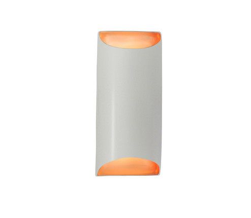 Ambiance LED Outdoor Wall Sconce in Matte White w/ Champagne Gold (102|CER5755WMTGD)