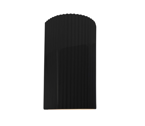 Ambiance LED Outdoor Wall Sconce in Gloss Black w/ Matte White (102|CER5745WBKMT)
