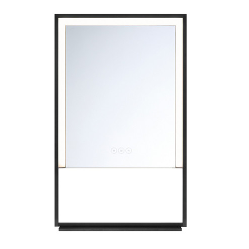 Sayora LED Mirror in Matte Black (40|48114011)