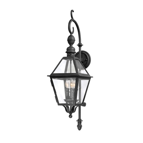 Townsend Three Light Wall Sconce in Texture Black (67|B9621TBK)