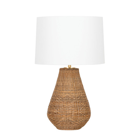 Eastbridge One Light Table Lamp in Vintage Gold Leaf (70|L3329VGL)