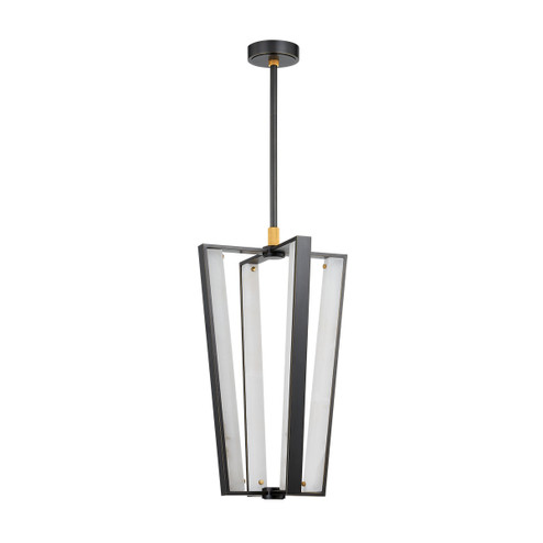 Edgemere LED Pendant in Aged Brass/Distressed Bronze (70|4054AGBDB)