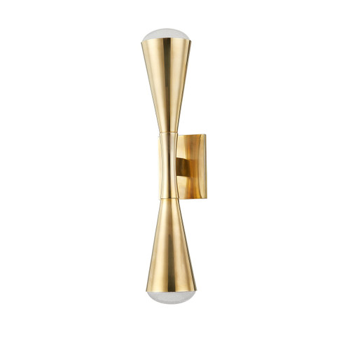 Barcelona LED Wall Sconce in Vintage Brass (68|45502VB)