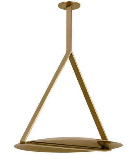 Cymbal LED Pendant in Natural Brass (182|PBPD35127NBNB)