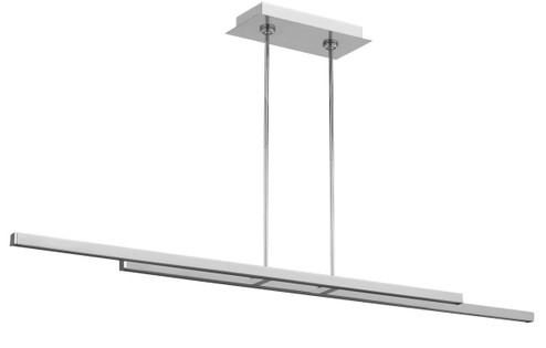 Stagger LED Linear Suspension in Polished Stainless Steel (182|700LSSTG260PSSLED927)