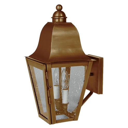 Imperial Two Light Wall Sconce in Antique Brass (196|6401ABLT2SMG)