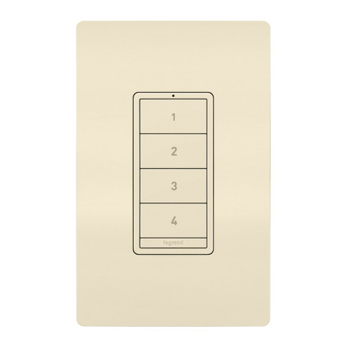 radiant Wireless Smart Scene Controller with Netatmo in Light Almond (246|WNRCB40LA)