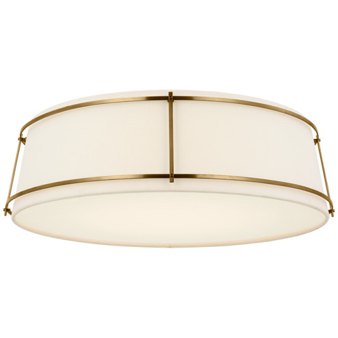 Callaway LED Flush Mount in Hand-Rubbed Antique Brass (268|S4688HABLFA)