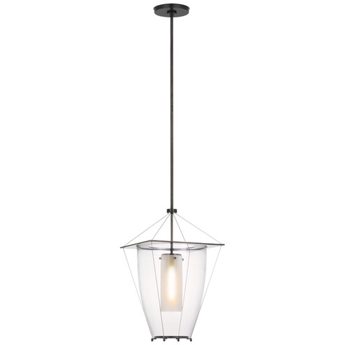 Ovalle LED Lantern in Bronze (268|RB5092BZCG)