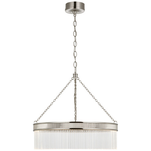 Menil LED Chandelier in Polished Nickel (268|MF5170PNCG)
