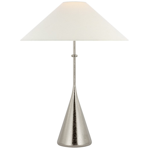 Zealous LED Table Lamp in Museum Nickel (268|KW3710MPNL)