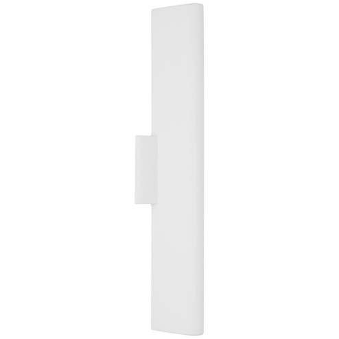 Lotura LED Wall Sconce in Museum White (268|KW2444MWH)