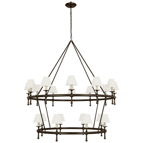 Classic LED Chandelier in Bronze (268|CHC5825BZL)