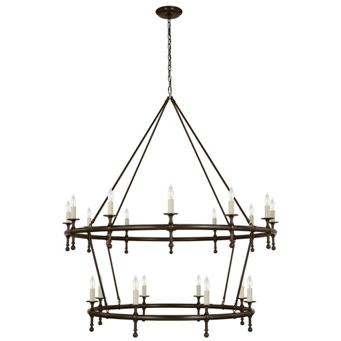 Classic LED Chandelier in Bronze (268|CHC5825BZ)