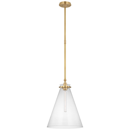 Parkington LED Pendant in Antique-Burnished Brass (268|CHC5532ABCG)