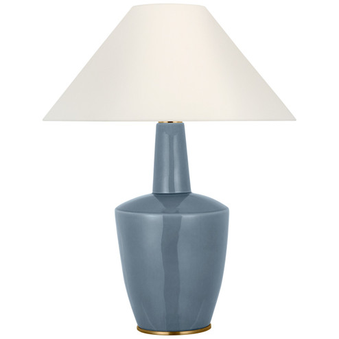 Paros LED Table Lamp in Polar Blue Crackle (268|BBL3640PBCL2)