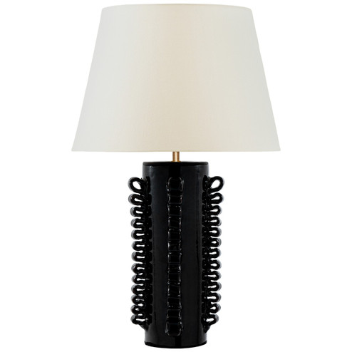 Amandine LED Table Lamp in Raven Black (268|ARN3680RBKL)