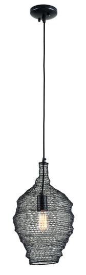 Wabi Sabi One Light Pendant in Black (67|F6775SBK)