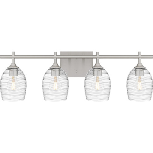 Lucy Four Light Bath in Brushed Nickel (10|LCY8629BN)