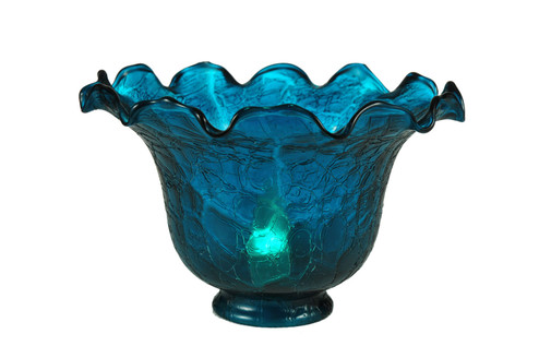 Flute Shade in Clear Teal (57|12811)