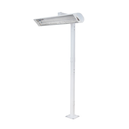 8FT POLE MOUNT,SINGLE 61IN,WHT in White (40|EF6108PMW)