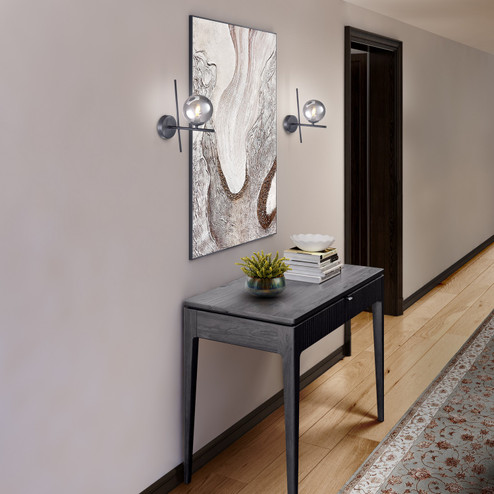 Modena One Light Wall Sconce in Black (78|AC11977SM)