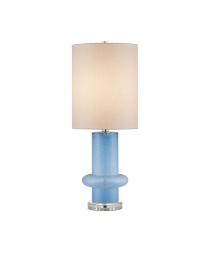 One Light Table Lamp in Blue/Clear/Polished Nickel (142|60000935)