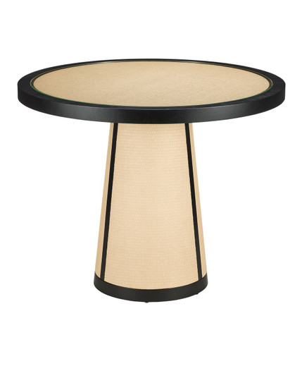 Deanna Entry Table in Ivory/Black/Clear (142|30000302)