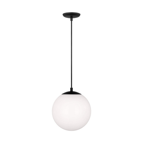 Leo - Hanging Globe One Light Pendant in Midnight Black (454|6020EN3112)
