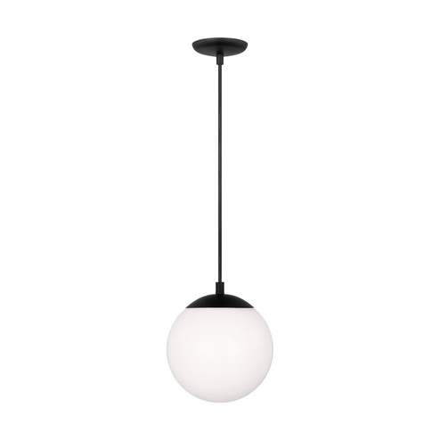 Leo - Hanging Globe One Light Pendant in Midnight Black (454|6018EN3112)