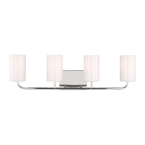 Rhett Four Light Vanity in Chrome (1|GLV1004EN3CH)
