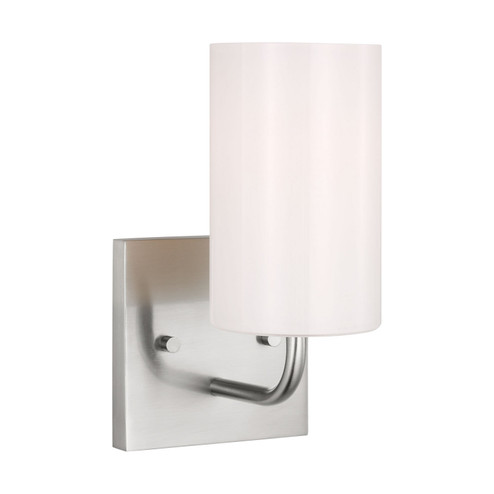 Rhett One Light Vanity in Brushed Steel (1|GLV1001EN3BS)