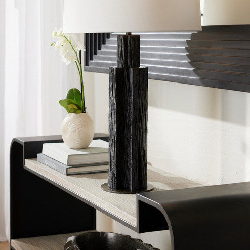 Eris One Light Table Lamp in Ebony/Bronze/Bronze/Off-White/Off-White (314|PTC35643)