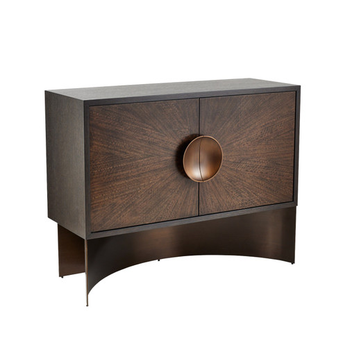 John Cabinet in Brindle/Sable/Antique Brass (314|FNS14)