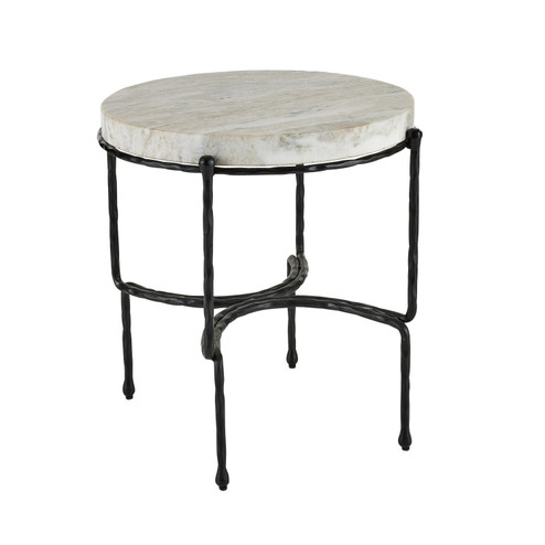 Cedrick End Table in Toronto/Blackened Iron (314|FEI24)