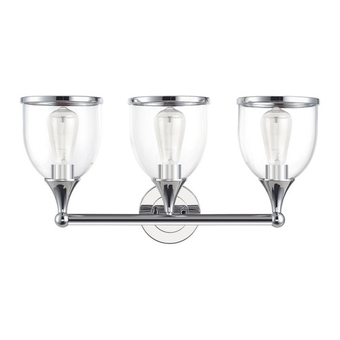 Ashridge Three Light Vanity Sconce in Polished Chrome (107|1413305)