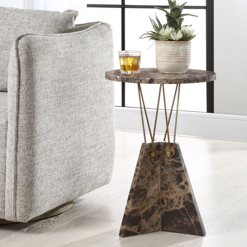 Levitate Accent Table in Brass (52|50002)