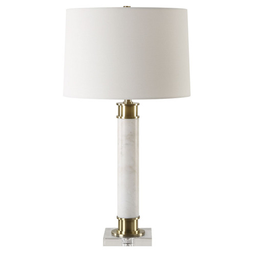 Plinth One Light Table Lamp in Antique Brass (52|304011)