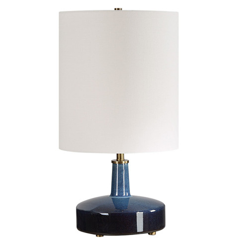 Abyss One Light Table Lamp in While Brass (52|303641)