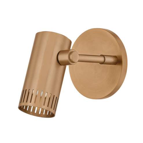 Arrow One Light Wall Sconce in Patina Brass (67|B1306PBR)