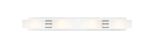 Downtown Urban Four Light Bath Vanity in Polished Chrome (405|617S4WPCG6178SWH)