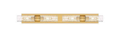 Downtown Urban Four Light Bath Vanity in Brushed Brass (405|617S4WBBG6178DE) Downtown Urban Four Light Bath Vanity in Brushed Brass (405|617S4WBBG6178DE)