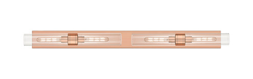 Downtown Urban Four Light Bath Vanity in Antique Copper (405|617L4WACG61711CL)