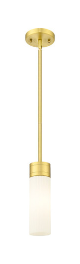Downtown Urban One Light Mini Pendant in Satin Gold (405|6171SSGG6178SWH) Downtown Urban One Light Mini Pendant in Satin Gold (405|6171SSGG6178SWH)