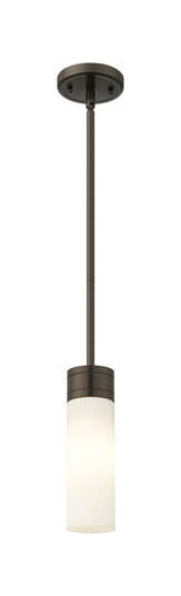 Downtown Urban One Light Mini Pendant in Oil Rubbed Bronze (405|6171SOBG6178SWH) Downtown Urban One Light Mini Pendant in Oil Rubbed Bronze (405|6171SOBG6178SWH)