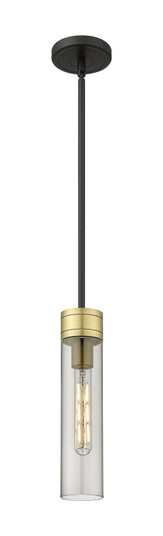 Downtown Urban One Light Mini Pendant in Black Antique Brass (405|6171SBABG61711SM)