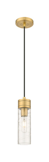 Downtown Urban One Light Mini Pendant in Brushed Brass (405|6171PBBG6178DE)