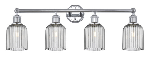Edison Four Light Bath Vanity in Polished Chrome (405|6164WPCG5595SM)