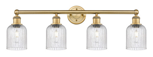 Edison Four Light Bath Vanity in Brushed Brass (405|6164WBBG5595SDY)